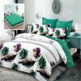 LENJERIE FINET 6 PIESE CU HUSĂ &ndash; 160&times;200 ȘI 180&times;200 (HF6P129) - 160x200