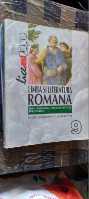 LIMBA SI LITERATURA ROMANA CLASA A IX A ANGELESCU NCOLAE IONESCU ALL 2000 foto