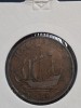Half penny 1950, Europa