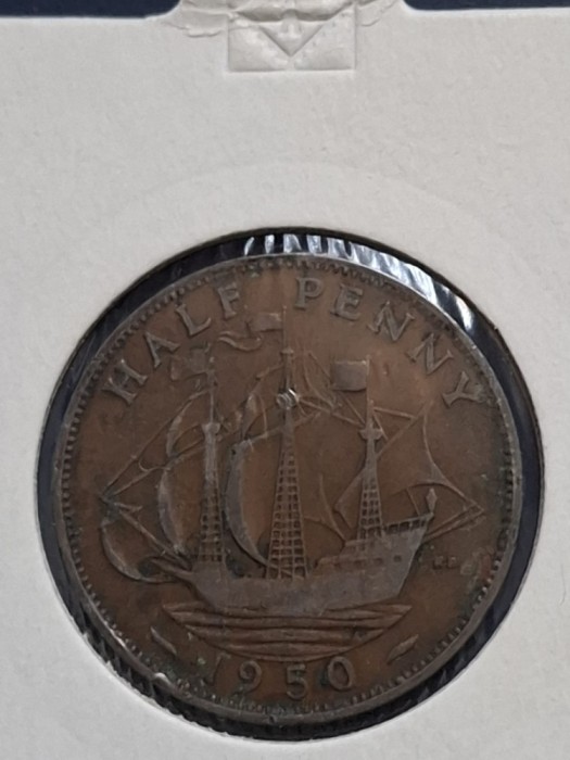 Half penny 1950