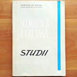 M. Eminescu, I. Creangă. Studii &ndash; Eugen Todoran, Ștefan Munteanu, Ionel Stan (ed.) (Universitatea din Timișoara, Facultatea de Filologie, 1965).