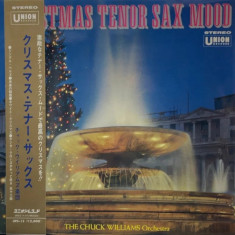 Vinil "Japan Press" Chuck Williams Orchestra ‎– Christmas Tenor Sax Mood (VG)