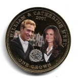 TDC - 2011 WILLIAM &amp; CATHERINE 6 - Moneda Comemorativa, Australia si Oceania, Cupru-Nichel