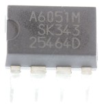 A6051M CI PWM CONTROLLER, DIP-8 STR-A6051M SANKEN