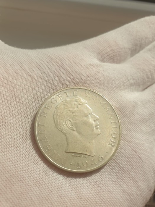 100000 lei 1946 UNC argint