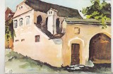 bnk cp Juliana Fabritius-Datcu - Gospodarie din satul Vale Sibiu - Vedere - necirculata