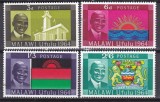 DB1 Colonii 1964 Malawi Independenta 4 v. MNH, Nestampilat