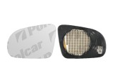 Geam oglinda Opel Corsa B 01.1993-10.2001 partea dreapta BestAutoVest crom convex cu incalzire, Rapid