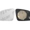 Geam oglinda Opel Corsa B 01.1993-10.2001 partea dreapta BestAutoVest crom convex cu incalzire