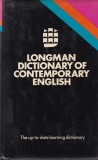 Dictionary of Contemporary English - Dictionar Engleza Longman, 1978, 1299 pagini, Cartonate, 13x20 cm