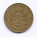Somalia 10 centesimi 1967 - Alama, 22,5 mm, cod OVM, KM-7