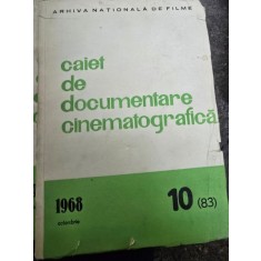 Caiet de documentare cinematografica Nr. 10 / 1968