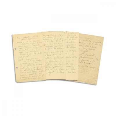 Mircea Eliade, Minte, trup, spirit, manuscris - D foto