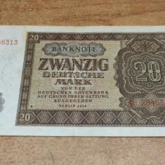 Bancnote 20 Deutsche Mark 1948 BH2846313 #A5927HAN