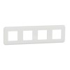 Rama Ornament 4P Schneider Unica Pro alb NU400818