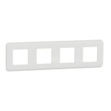 Rama Ornament 4P Schneider Unica Pro alb NU400818
