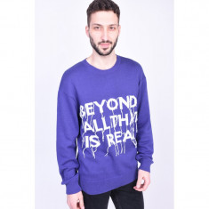 Pulover Jack&amp;amp;Jones Jordavid Knit Crew Neck Deep Wisteria foto