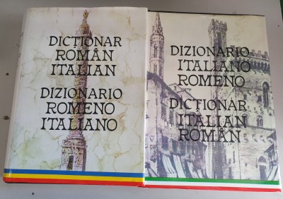 Dictionar italian - roman , roman - italian - Doina Condrea Derer foto