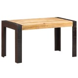 Cumpara ieftin Masa de bucatarie, 140x70x76 cm, lemn masiv de mango nefinisat