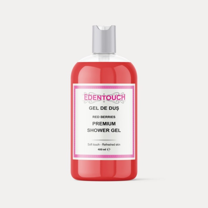 Gel de duș 400 ml &ndash; Red Berries - Eden Touch