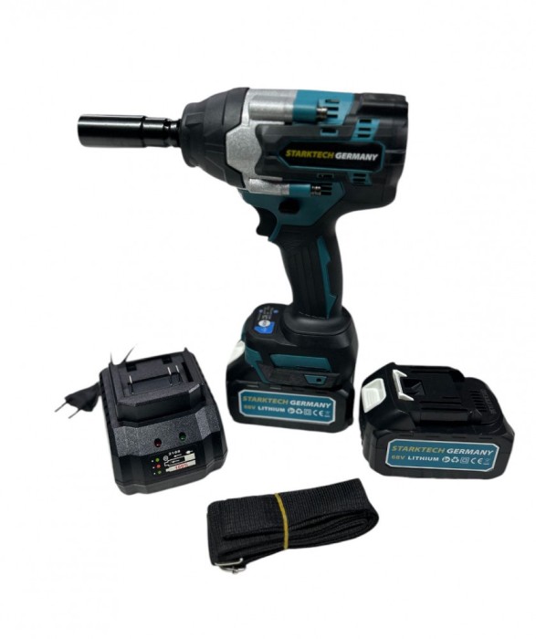 Pistol Impact 2 Acumulatori 68V 4A 1350 Nm