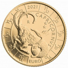 !!! RARR : SAN MARINO - 5 EURO 2021 , ZODIA CAPRICORN - KM NEW - UNC