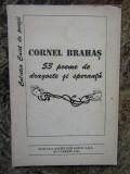 CORNEL BRAHAS- 53 POEME DE DRAGOSTE SI SPERANTA DEDICATIE SI AUTOGRAF