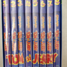 COLECTIA TOM SI JERRY - 8 DVD-uri - adevarul pentru copii (colectie completa)