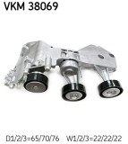 SKF VKM 38069 rola intinzator,curea transmisie