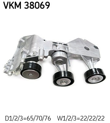 SKF VKM 38069 rola intinzator,curea transmisie