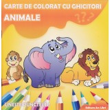 Animale. Carte de colorat si ghicitori - Editura Ars Libri