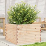 Gossi jardiniera de gradina, 70x70x45,5 cm, lemn masiv de pin