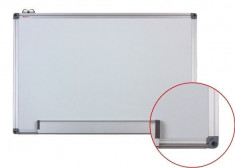 Whiteboard magnetic cu rama din aluminiu 120 x 240 cm Optima foto