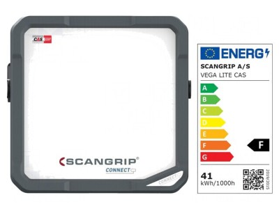 Lampă de lucru SCANGRIP VEGA 4 CONNECT 6500K 40W IP30/IP54 foto