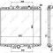 NRF 58373 EASY FIT Radiator, racire motor