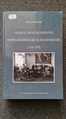 ALIANTA ROMANO-POLONA INTRE DESTRAMARE SI SOLIDARITATE - Mares foto