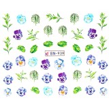 Cumpara ieftin Tatuaj Unghii LUXORISE Flower Wing, BN-939
