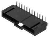 Soclu cablu-placă 2,54mm 12 pini 90&deg; THT
