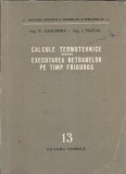 Cumpara ieftin Calcule termotehnice pentru executarea betoanelor pe timp friguros - D. Sleahtenea