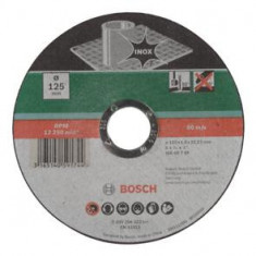 Disc de taiere BOSCH pentru otel inoxidabil D 125 mm; grosime 1,0 mm
