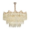 Candelabru Cristal Braylon 20x E27 Auriu, Alessandro DESIGN