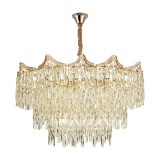 Candelabru Cristal Braylon 20x E27 Auriu, Alessandro DESIGN