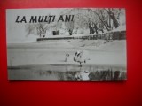 HOPCT 9093 PEISAJ DE IARNA/LA MULTI ANI / -FELICITARE ANIVERSARA-1 FILA -CIRCULATA