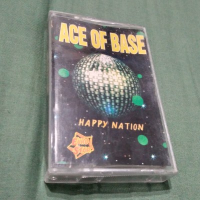 CASETA AUDIO ACE OF BASE-HAPPY NATION ORIGINALA EUROSTAR foto