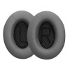 Set 2 Earpads kwmobile pentru Bose Quietcomfort 35 /QC35 , Piele ecologica, Gri, 44519.25