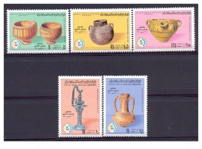 LIBIA, ARTĂ - SERIE COMPLETĂ MNH foto