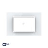 Intrerupator Simplu WIFI cu Touch LIVOLO, standard italian &ndash; Serie Noua, Alb SmartElectro IntelligentHouse