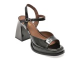 Sandale GRYXX negre, 22L956, din piele naturala lacuita