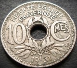 Cumpara ieftin Moneda istorica 10 CENTIMES - FRANTA, anul 1931 * cod 3192, Europa