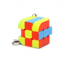 Cub Rubik mini 3x3 Breloc Jiehui foto